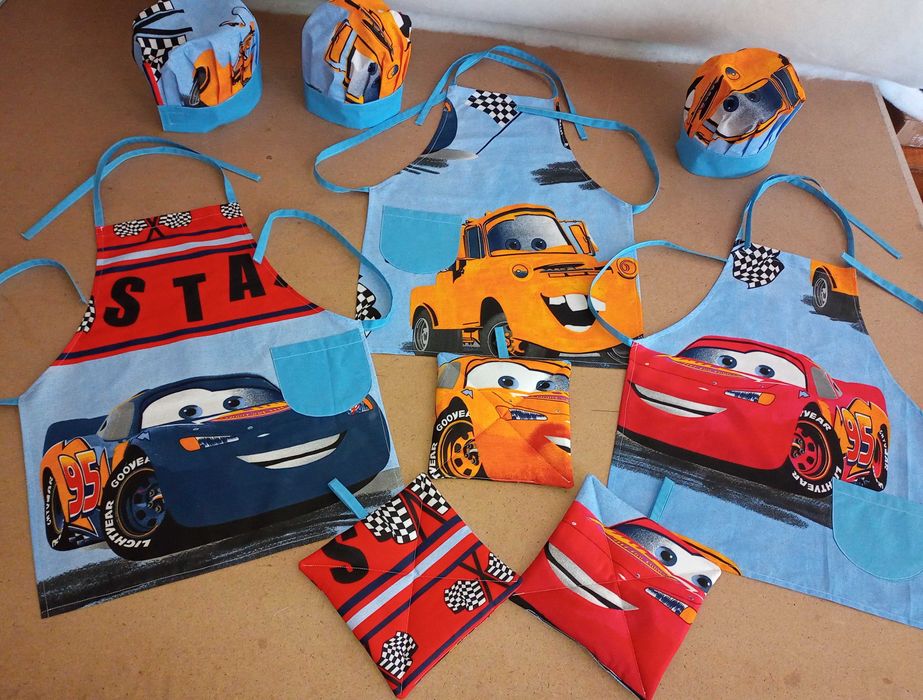 Детска готварска престилка/ шапка