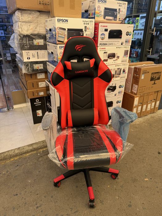Игровое кресло Havit GC932 черно-красный и черный Gaming chair