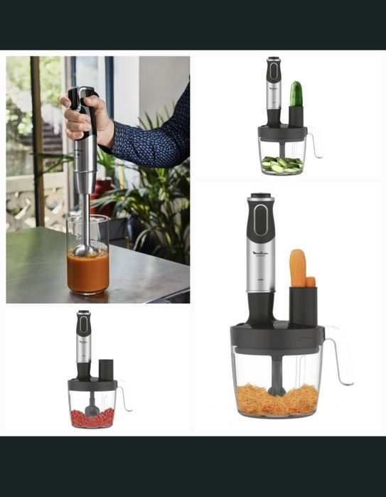 Moulinex Infinyforce Pro 1200W Блендер,пасатор,чопър,бъркалка 5в1.