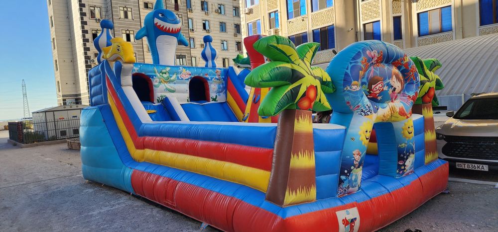 Naduvnoy Batut. Надувной батут