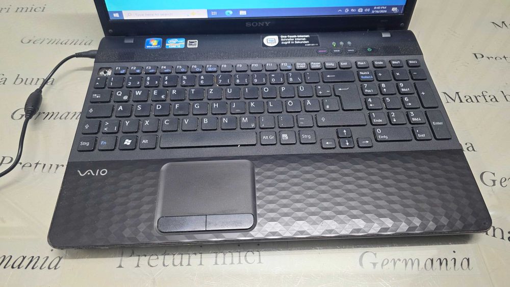 Laptop core i3 - Sony Vaio PCG71911 - functional - instalat