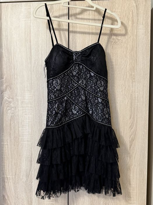 Платье черное, размер М