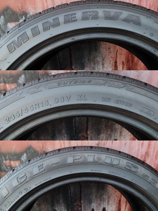 2бр. зимни гуми 235/45/18 Minerva 
dot2823