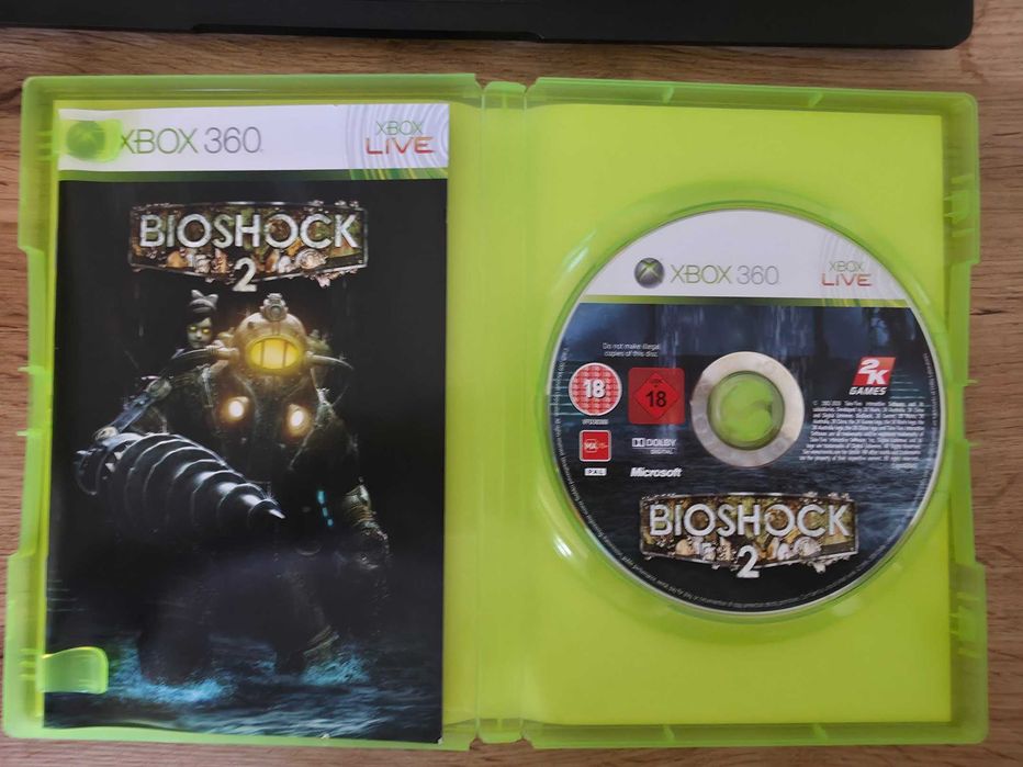 BioShock 2 за Xbox 360 | Състояние близко до ново | Книжка