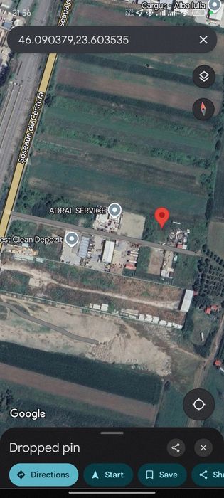 Vand teren Centura 1000mp intravilan