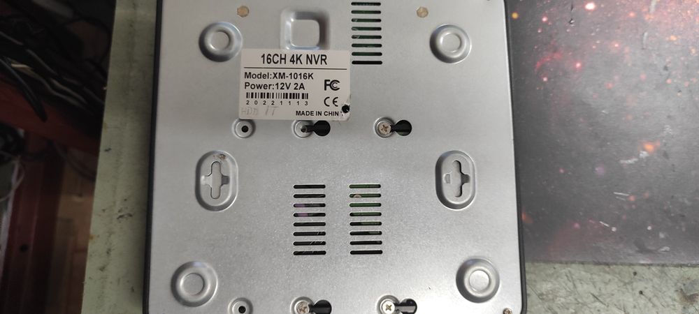 NVR 4K 16 canale cu hdd 1Tera