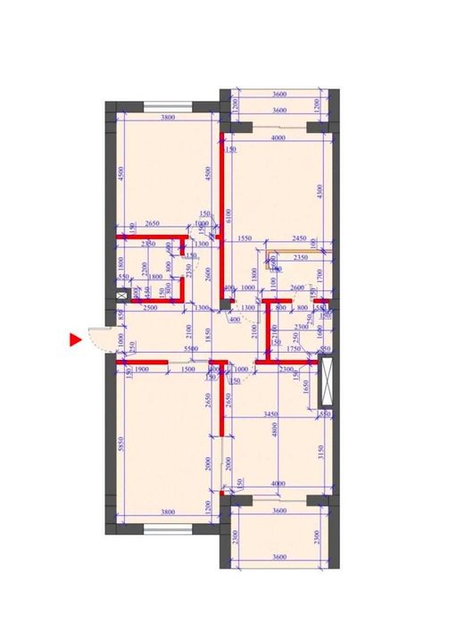 Muhtasham 4-xona 117 m2 10/11 g‘isht Ц-5 markaz`