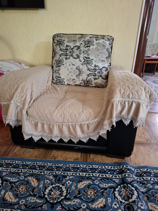 Диван раскладной  с креслом