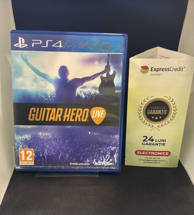 (Ag41) Joc PS4 Guitar Hero Live B3214.17.43 - Garantie 2 ani!