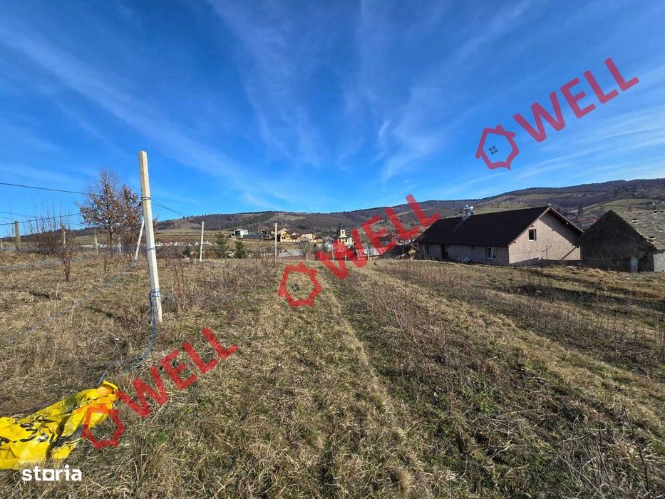 Teren intravilan de vânzare în Barcani, cu priveliște deosebită!