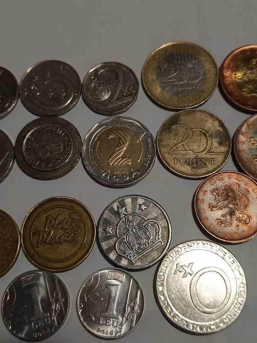 Lot de monede vechi de colecție