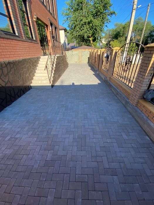 Брусчатка укладка плитки