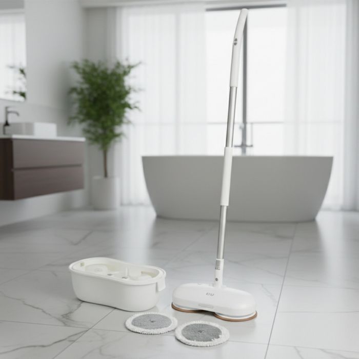 Електрически моп със спрей и центрофуга – за бързо и ефективно почиств