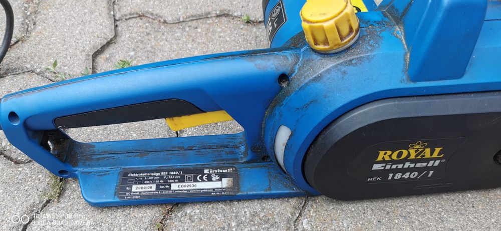 Vând motofierăstrău electric Einhell Royal REK 1840 drujbă electrică Royal Einhell REK 1840