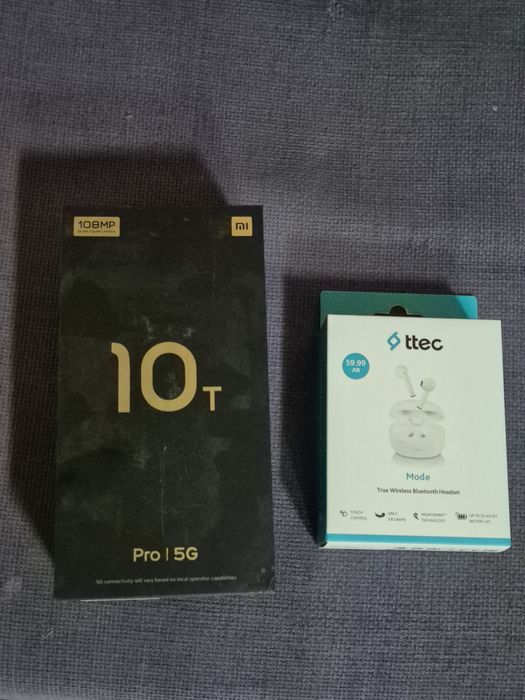 XIAOMI MI 10T PRO и Слушалки