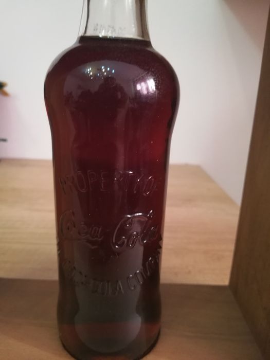 Sticlă aniversară 125 ani Coca-Cola