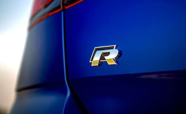 Emblema / sigla metalica haion / portbagaj - Volkswagen R / R line