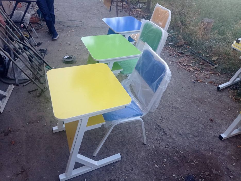 Учебные школьный парты любой цвет