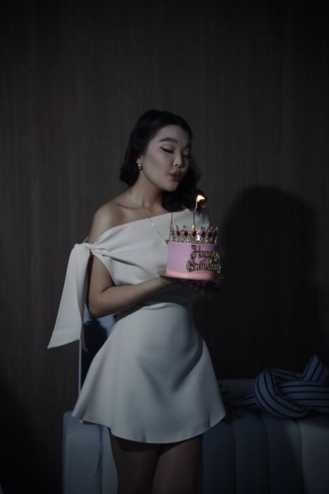 Нежное платье, размер s,m.