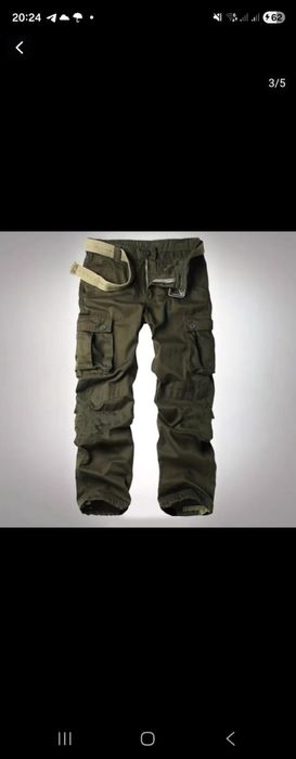 Брюки мужские Карго новые