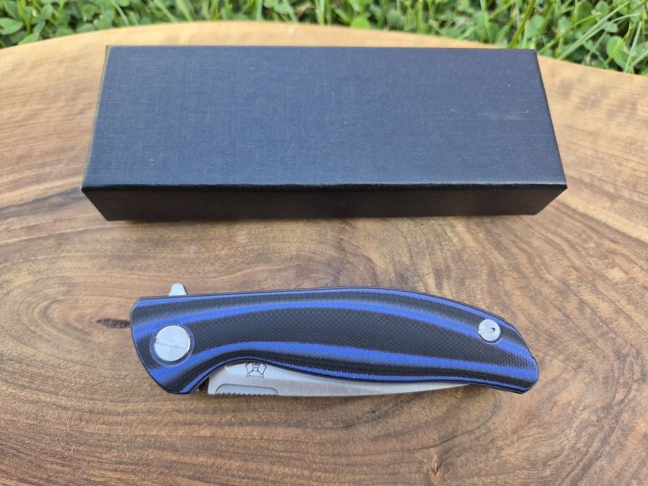 Сгъваем джобен нож SHIROGOROV,стомана D2,три цвята,SH207