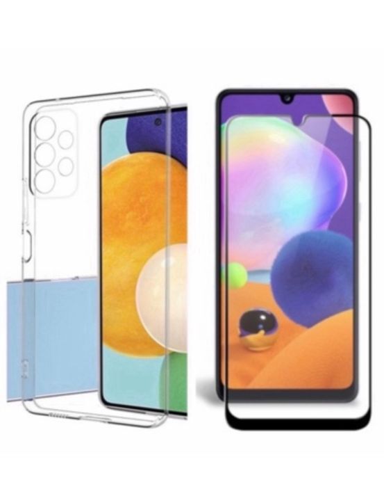 Samsung A52/A53/A54/A55/A36/A56 Husa Silicon + Folie Sticla X Glass