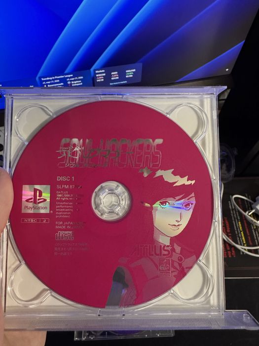 Продам Devil Summoner: Soul Hackers (PS1, Япония)