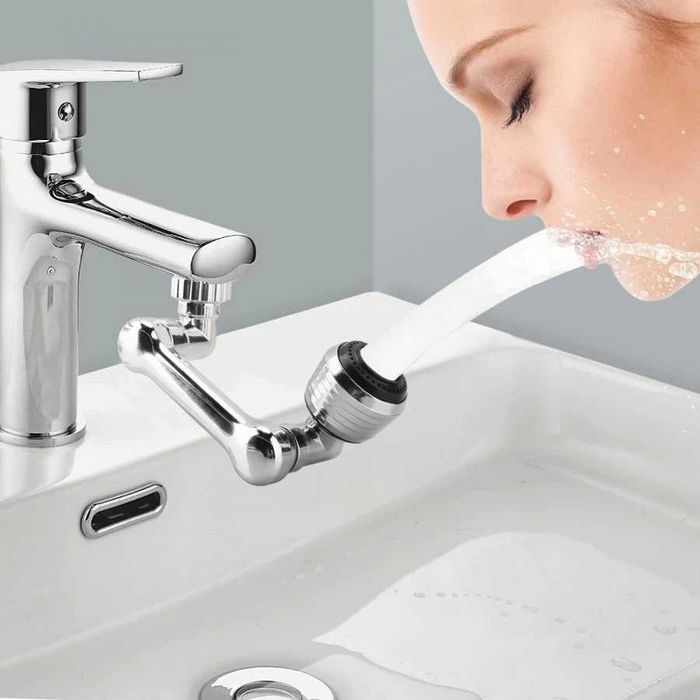 Универсален удължител за кран.    Удължаваща дюза за вода 22/24 мм