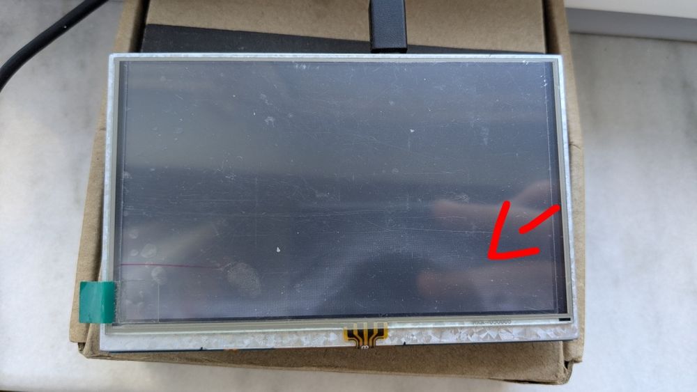 Ecran touchscreen 5 inch pentru raspberry Pi cu stilou