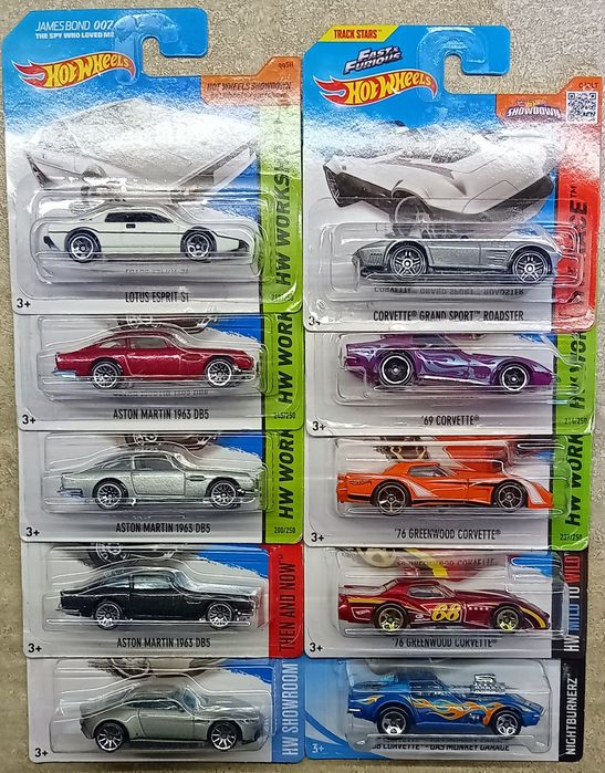 Чисто нови метални колички на Хот Уилс/Hot Wheels 1:64!