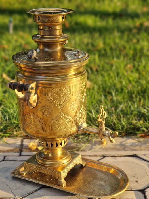 Самовар Баташев 19 века 8 литров