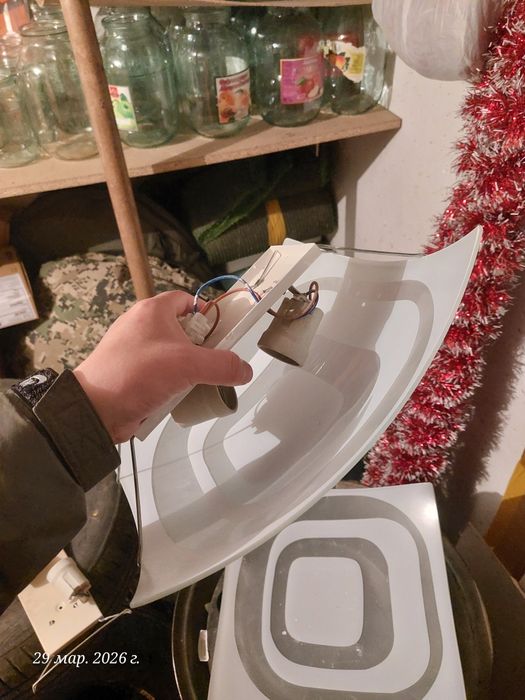 Потолочный плафон 2шт