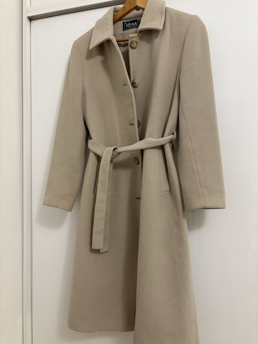 Зимно палто, екрю, номер 42