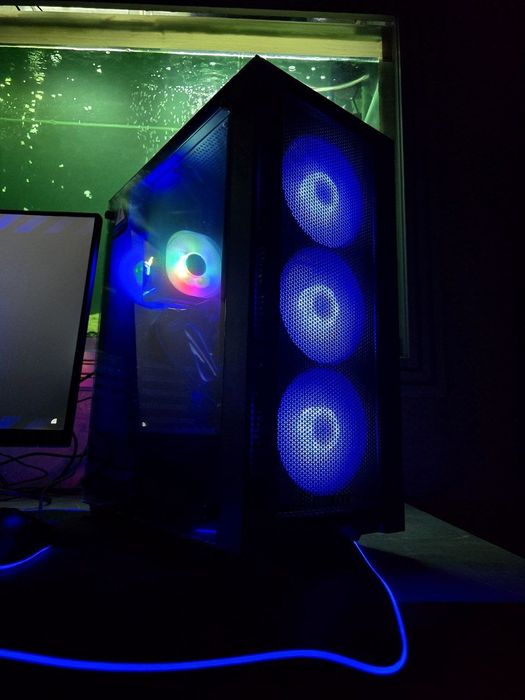 Продается игрой компьютер i5 12400f RTX 3060 SSD монитор 24