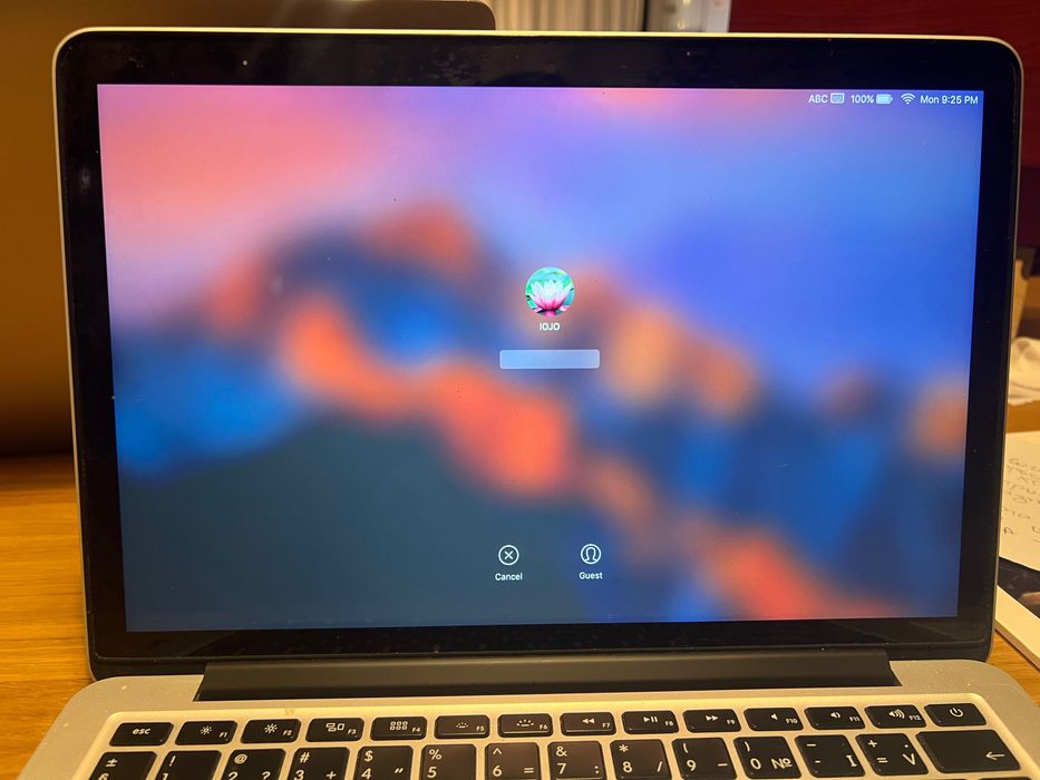 Mac Book pro 13 inc