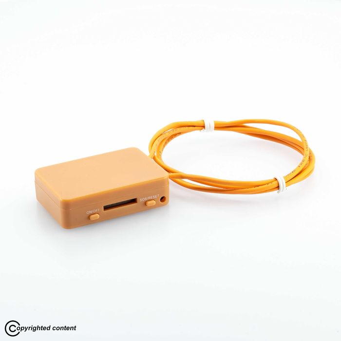 Cutiuta GSM cu Microvibratii - Colier cu casca de copiat tip Magnet - Fara Bluetooth!