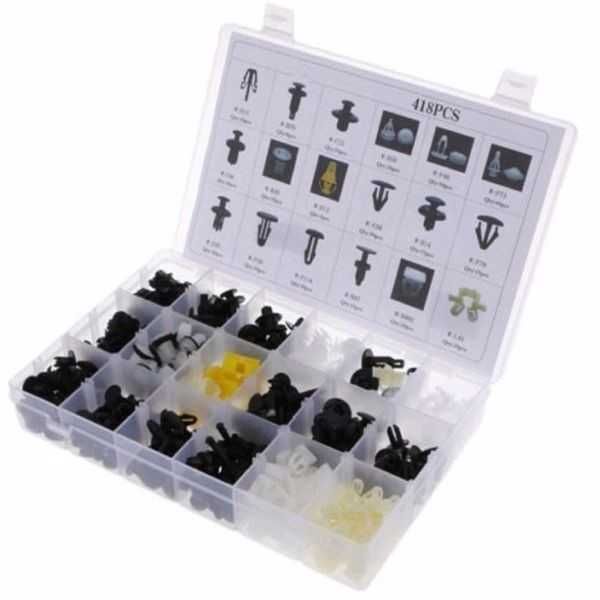 Комплект щипки за интериор Automat, Щипки за кори, За HONDA, 418 бр