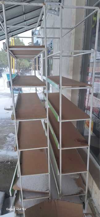 Стелаж прилавка Полки