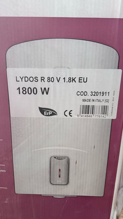 Boiler NOU electric Ariston Lydos  80  Litri