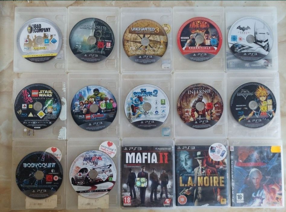 [PS3] Vând 111 jocuri originale pentru PlayStation 3 //poze reale