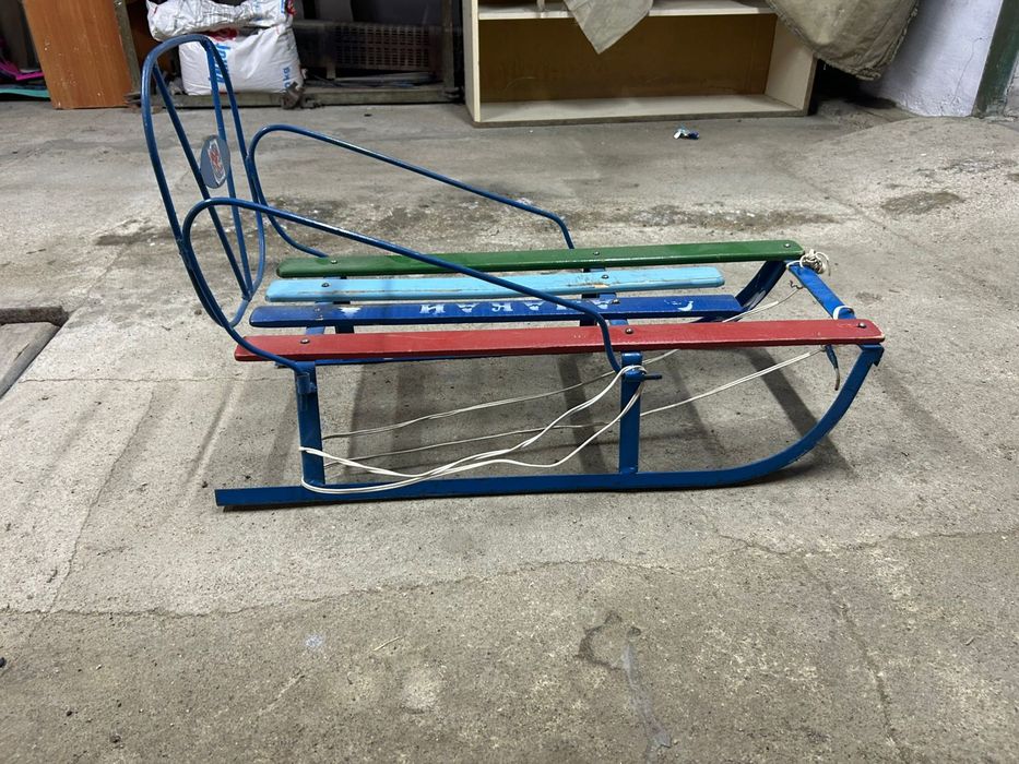 Детские зимние сани