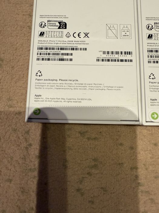 iphone 17 256Gb SIGILAT E