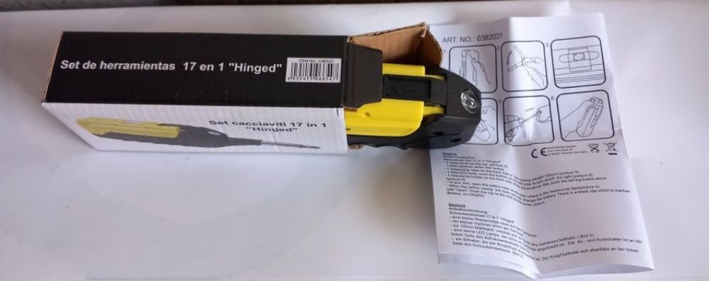 Мултиинструмент "Hinged" със 17 възможности