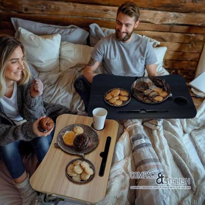 Masa pliabila pentru laptop pentru pat canapea mic dejun 60 x 40 cm