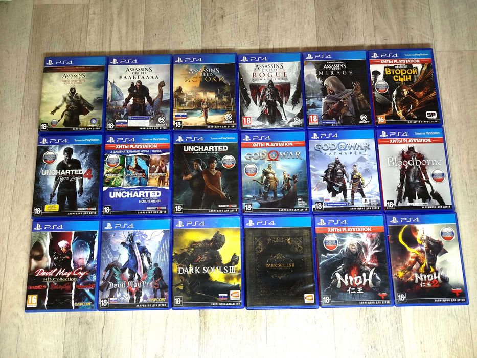 Игры ps4 диски Playstation 4