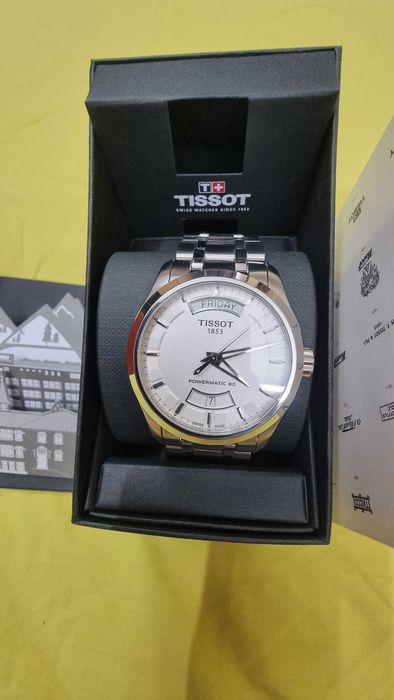 Часовник aвтомат Tissot Couturier Powermatic 80 High tech escapement
