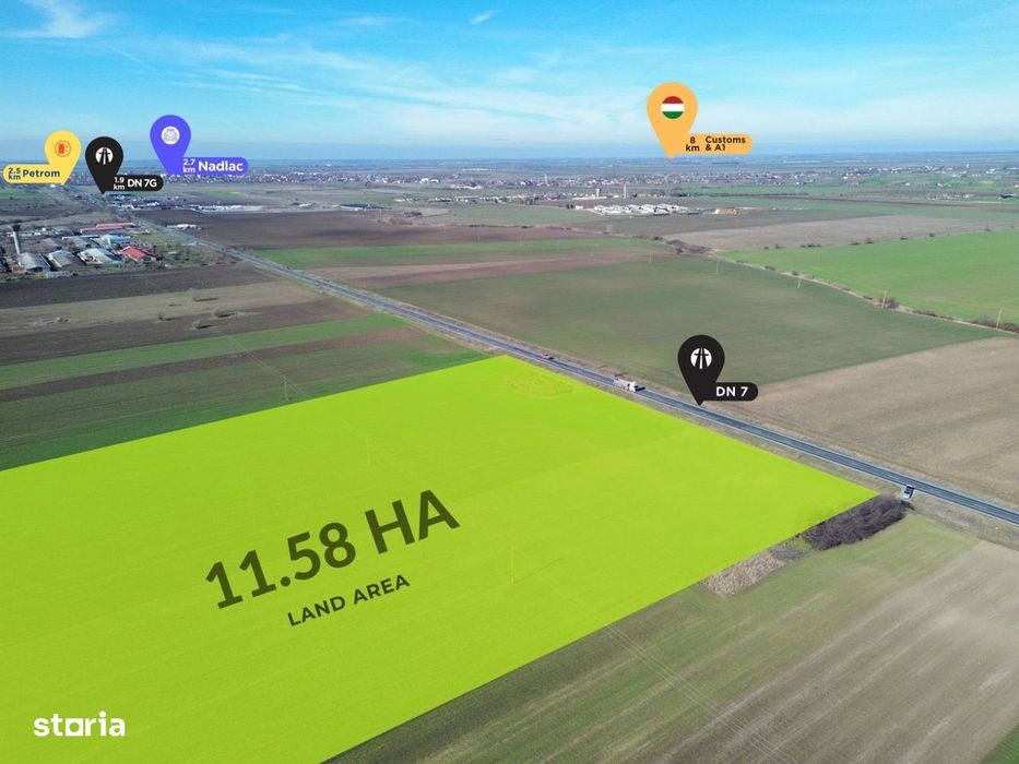 Teren folosinta conditii speciale | Oportunitate investitie | Nadlac