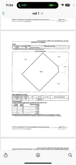 Vand 3 loturi de teren in domnesti pe str ghioceilor