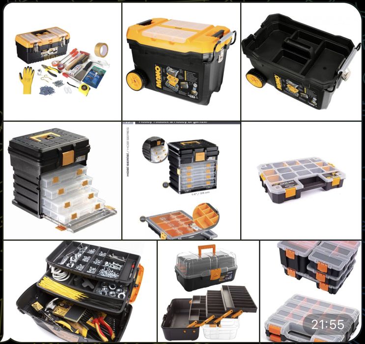Чемодан ящик для инструментов яшик box