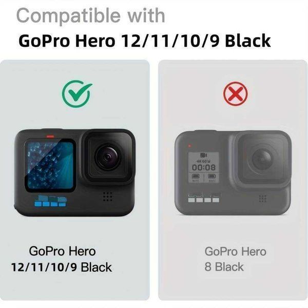 3 Комплекта стъклен протектор GARV™ за GoPro Hero 9/10/11/12/13 Black